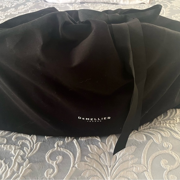 DeMellier Tan and Brown Large Woven Tote - Picture 8 of 13